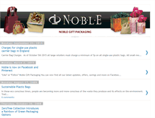 Tablet Screenshot of packagingblog.noblepack.com