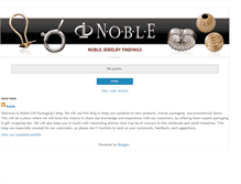 Tablet Screenshot of findingsblog.noblepack.com